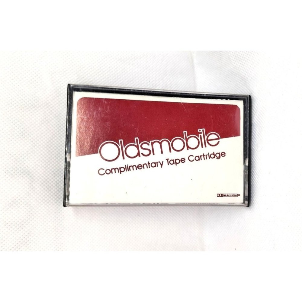 Oldsmobile Complimentary Cassette Tape Cartridge: Music on Tape